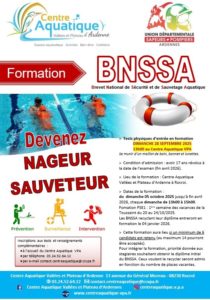 Informer les gens des modalités d'entrée en formation BNSSA