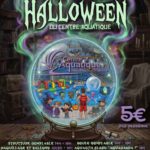 affiche concernant l'animation Halloween du 28/10/2026 à la piscine de Rocroi